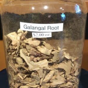 Galangal Root, Organic, 1oz. bag