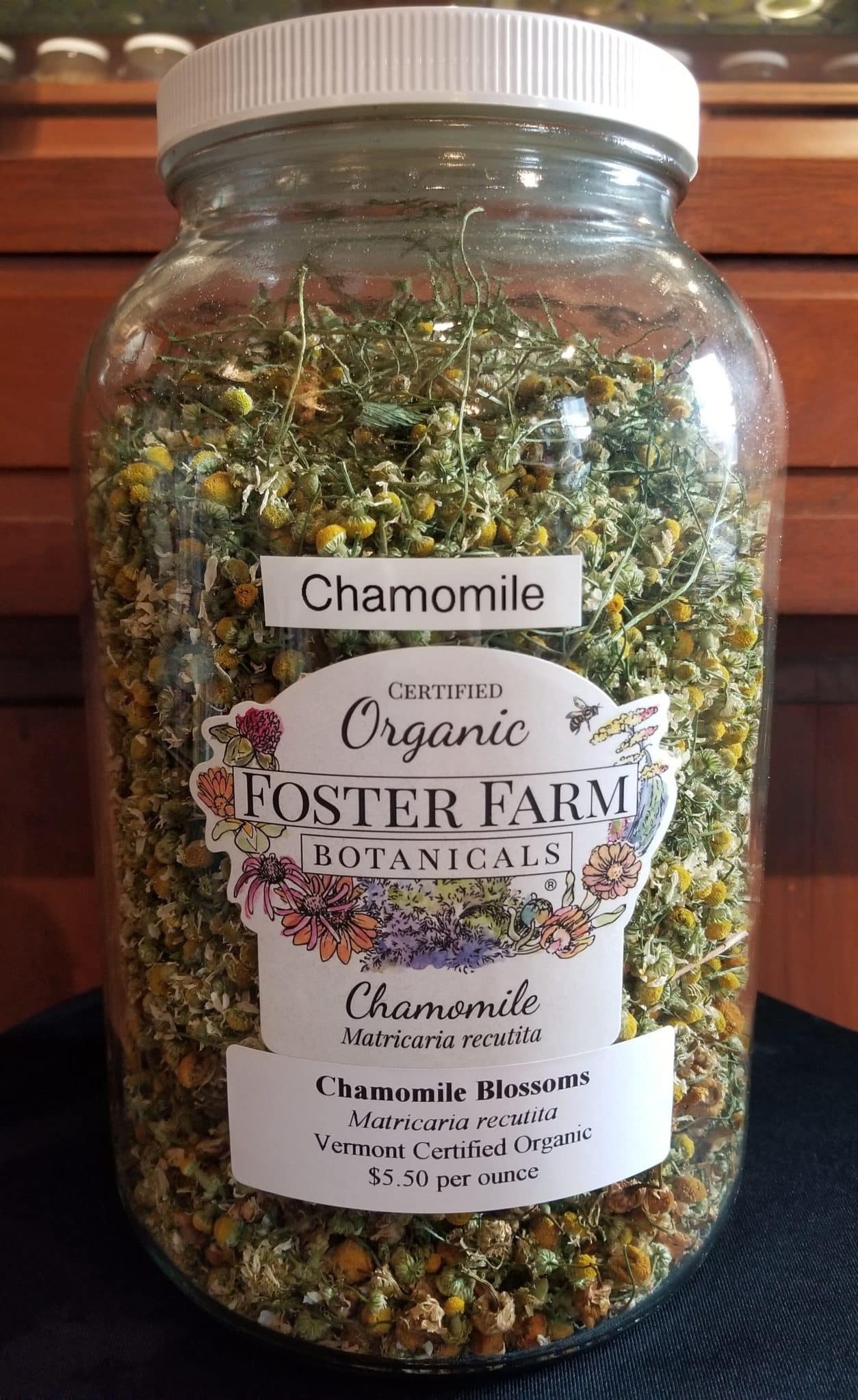 Chamomile, Organic, 1oz. bag