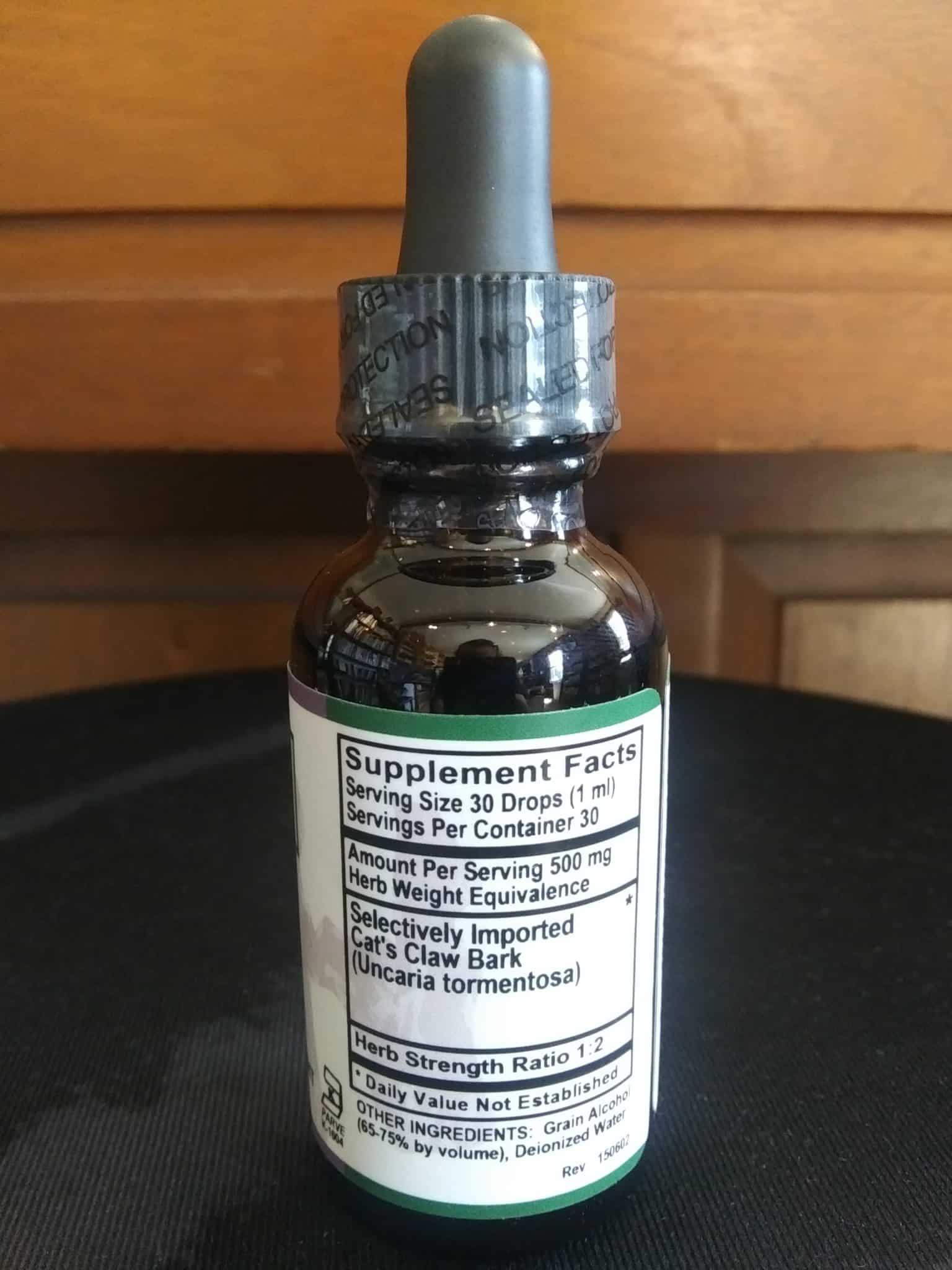 Cat's Claw Tincture 1oz. - Image 2