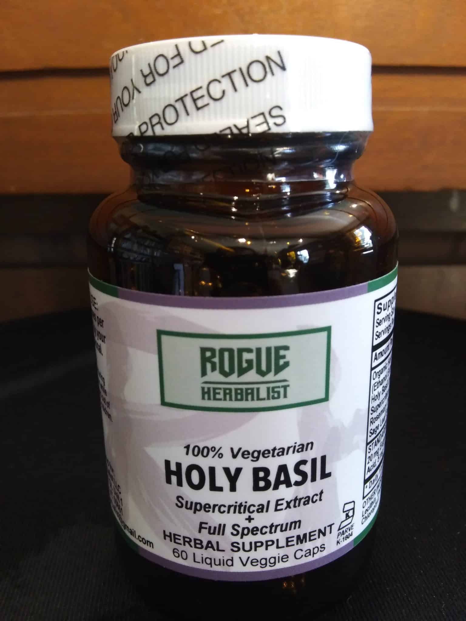 Holy Basil Liquid Capsules Standardized 60ct