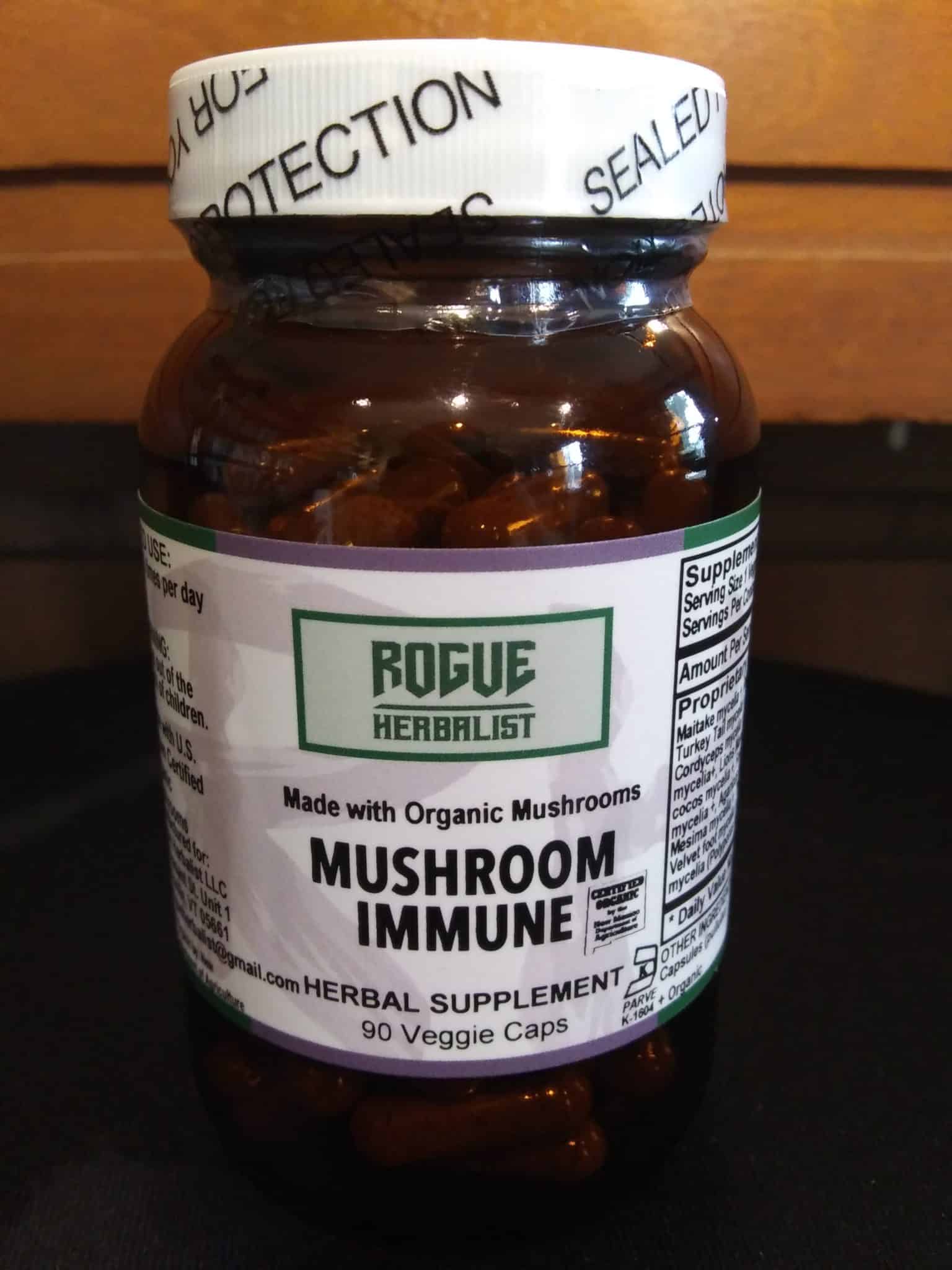 Mushroom Immune Powder Capsules 90ct