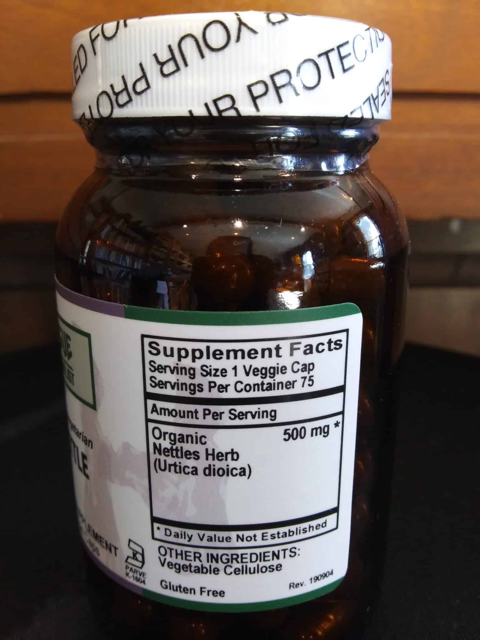 Nettles Powder Capsules 75ct - Image 2