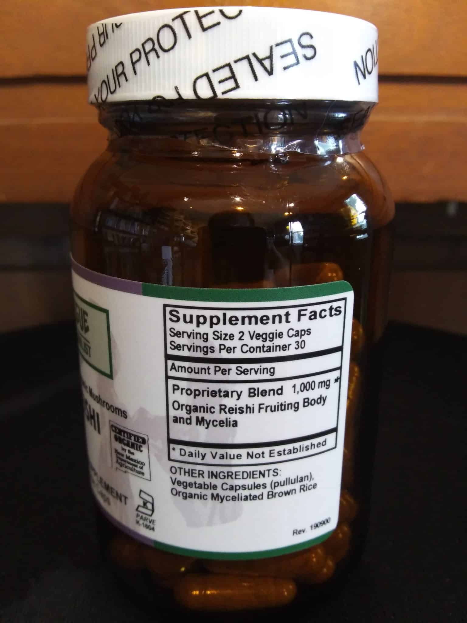 Reishi Capsules 60ct - Image 2