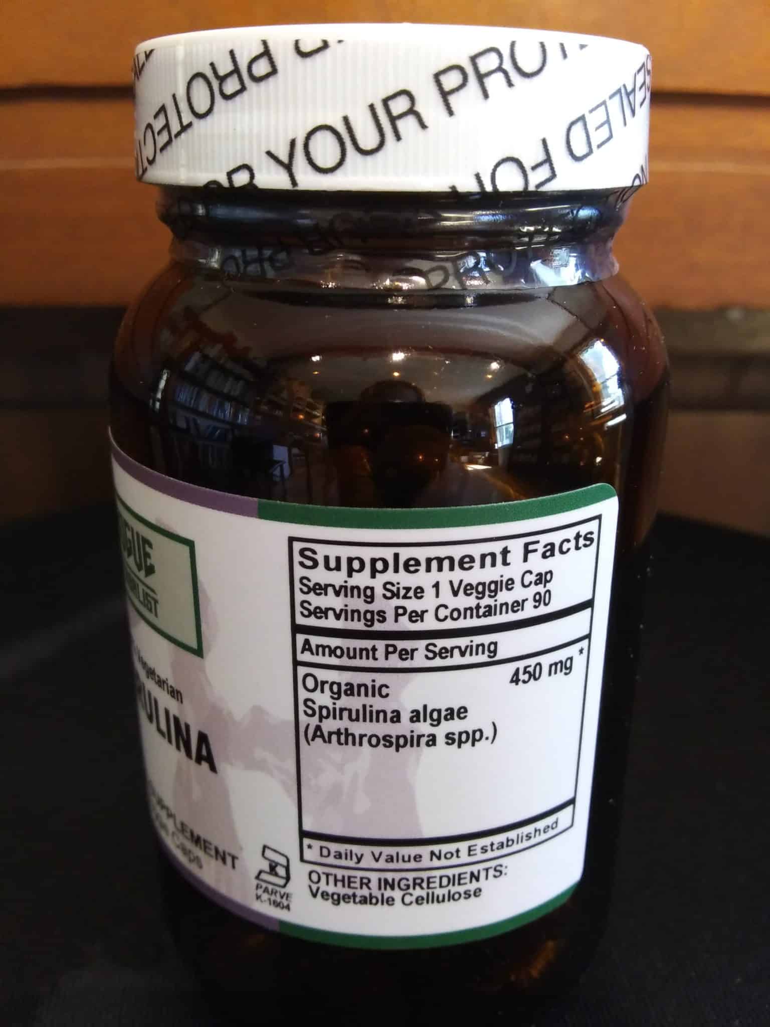 Spirulina Capsules 90ct - Image 2
