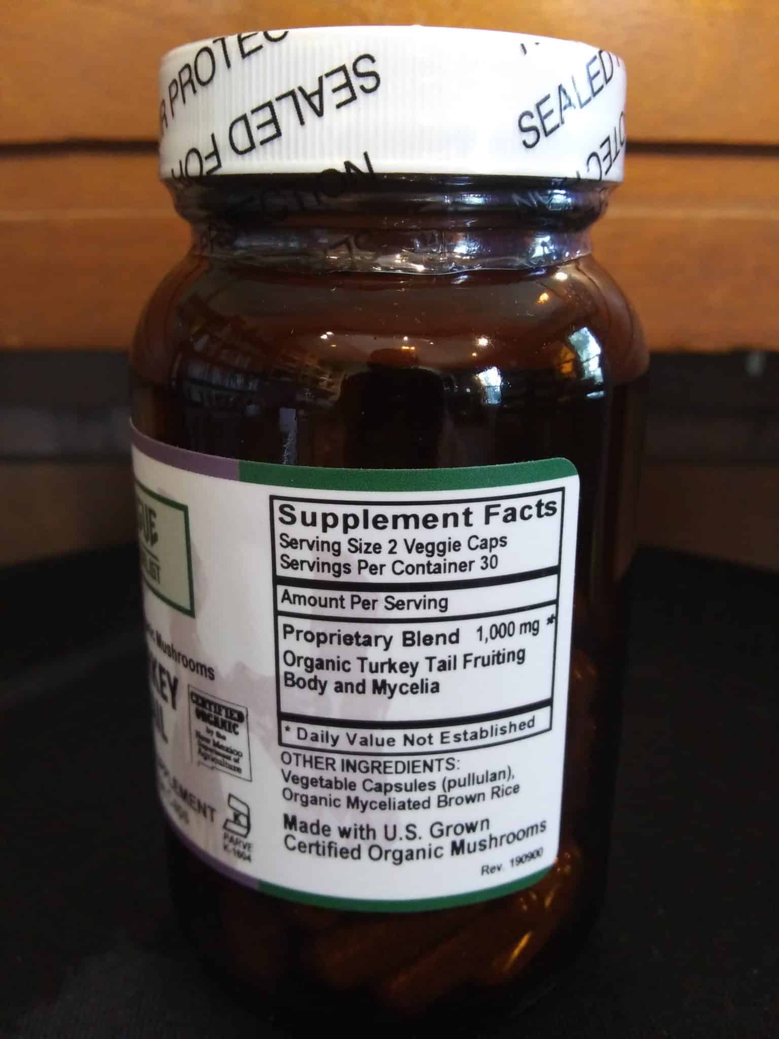 Turkey Tail Capsules 60ct - Image 2