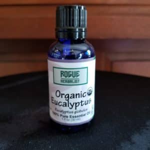 Organic Eucalyptus Essential Oil 1oz.