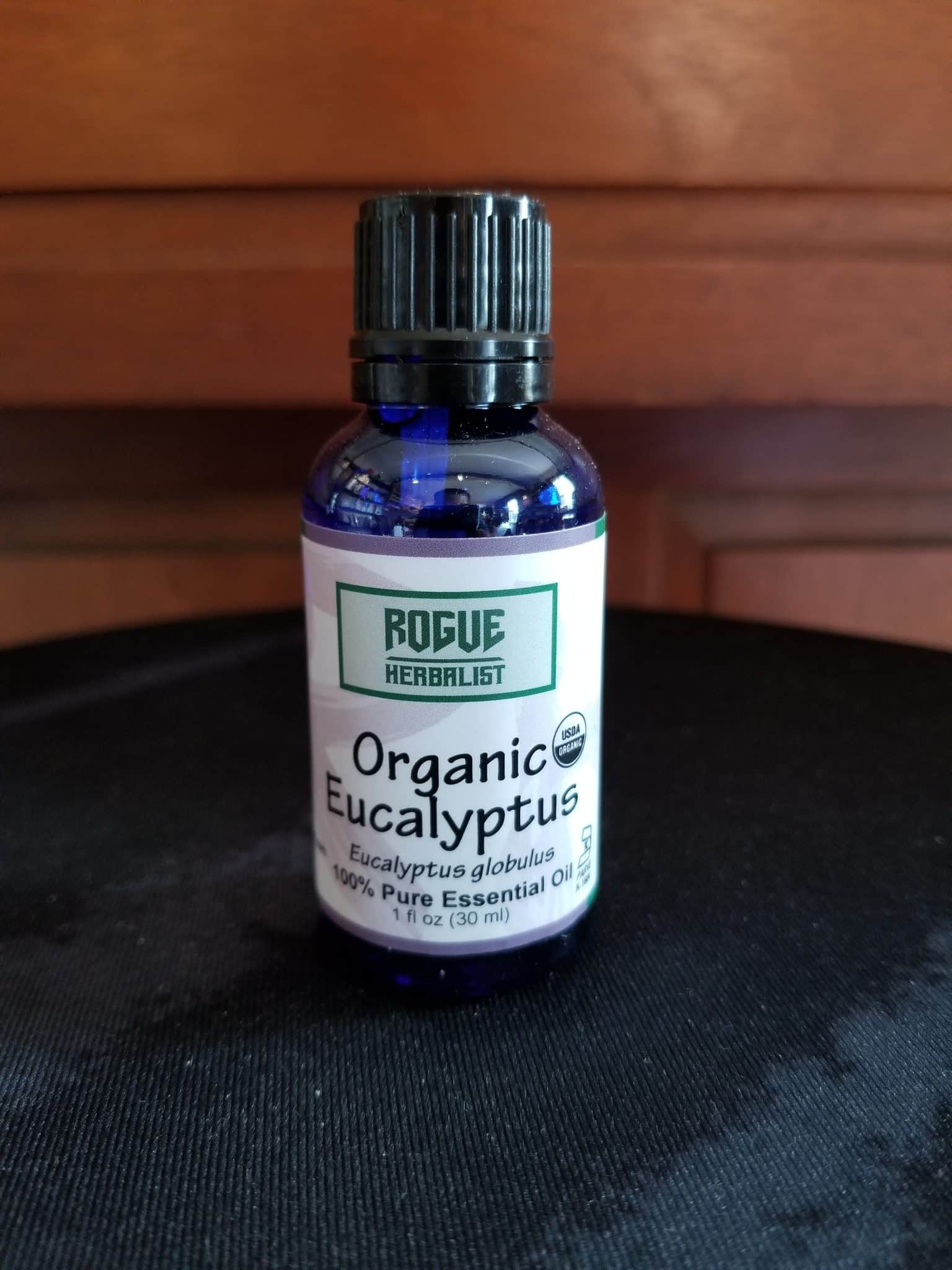 Organic Eucalyptus Essential Oil 1oz.