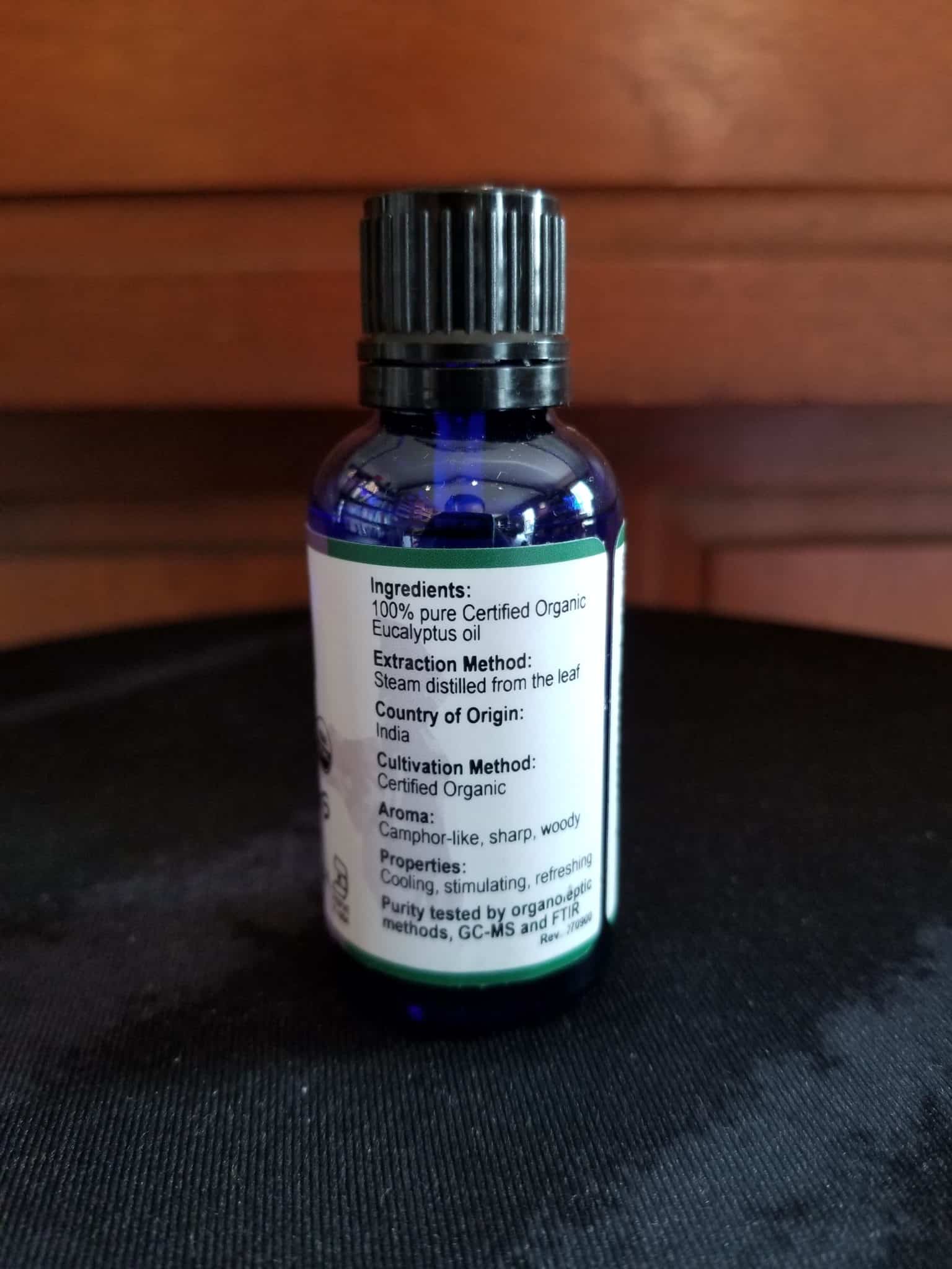 Organic Eucalyptus Essential Oil 1oz. - Image 2