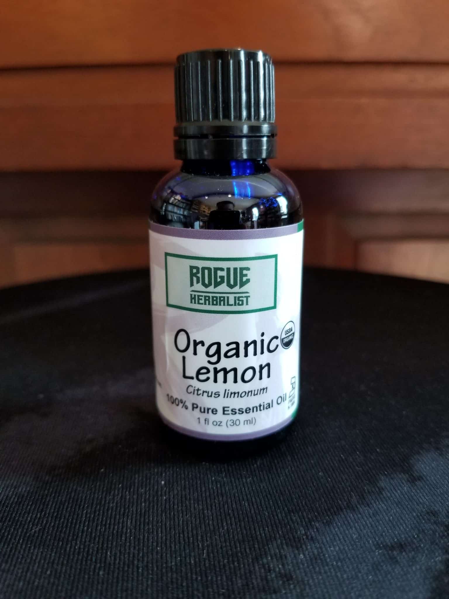 Organic Lemon Essential Oil 1oz.