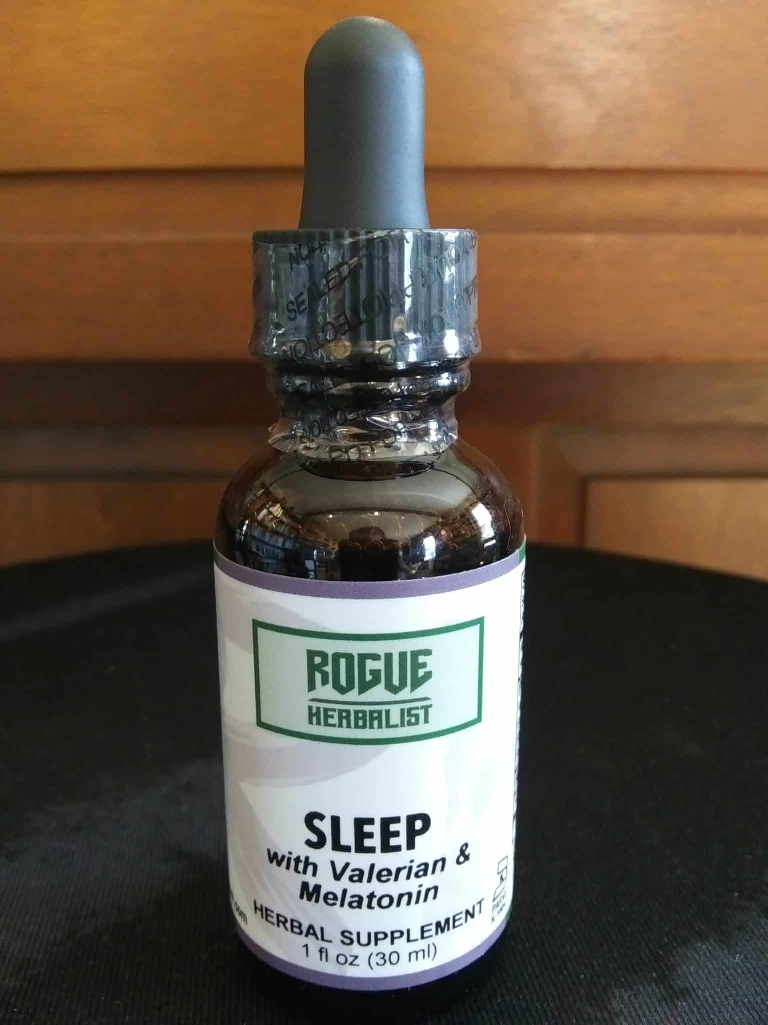 Sleep w/ Valerian & Melatonin Tincture 1oz.