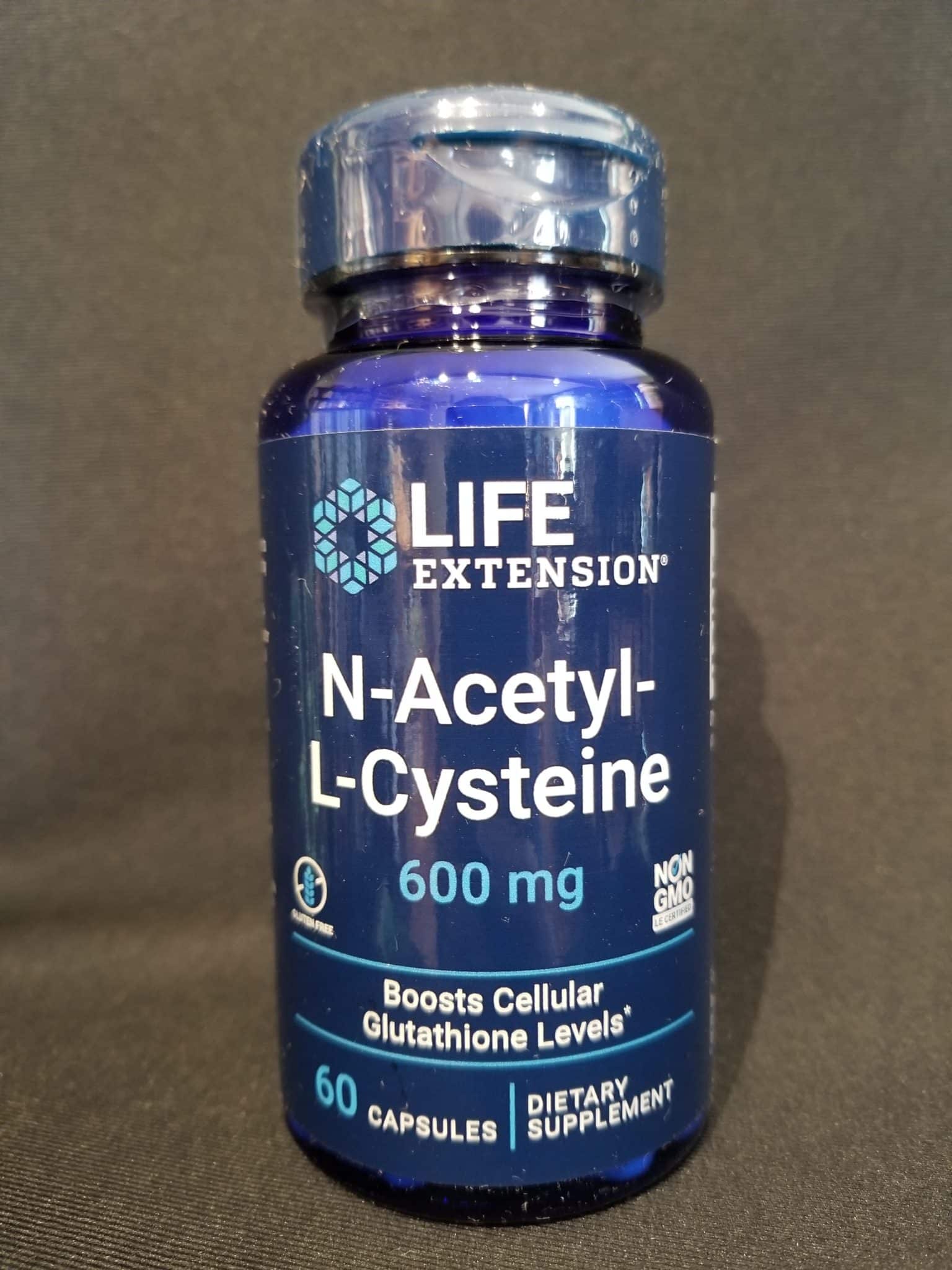 N-Acetyl-L-Cysteine 600mg 60 caps
