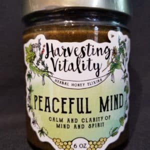 Peaceful Mind Herbal Honey 6oz.