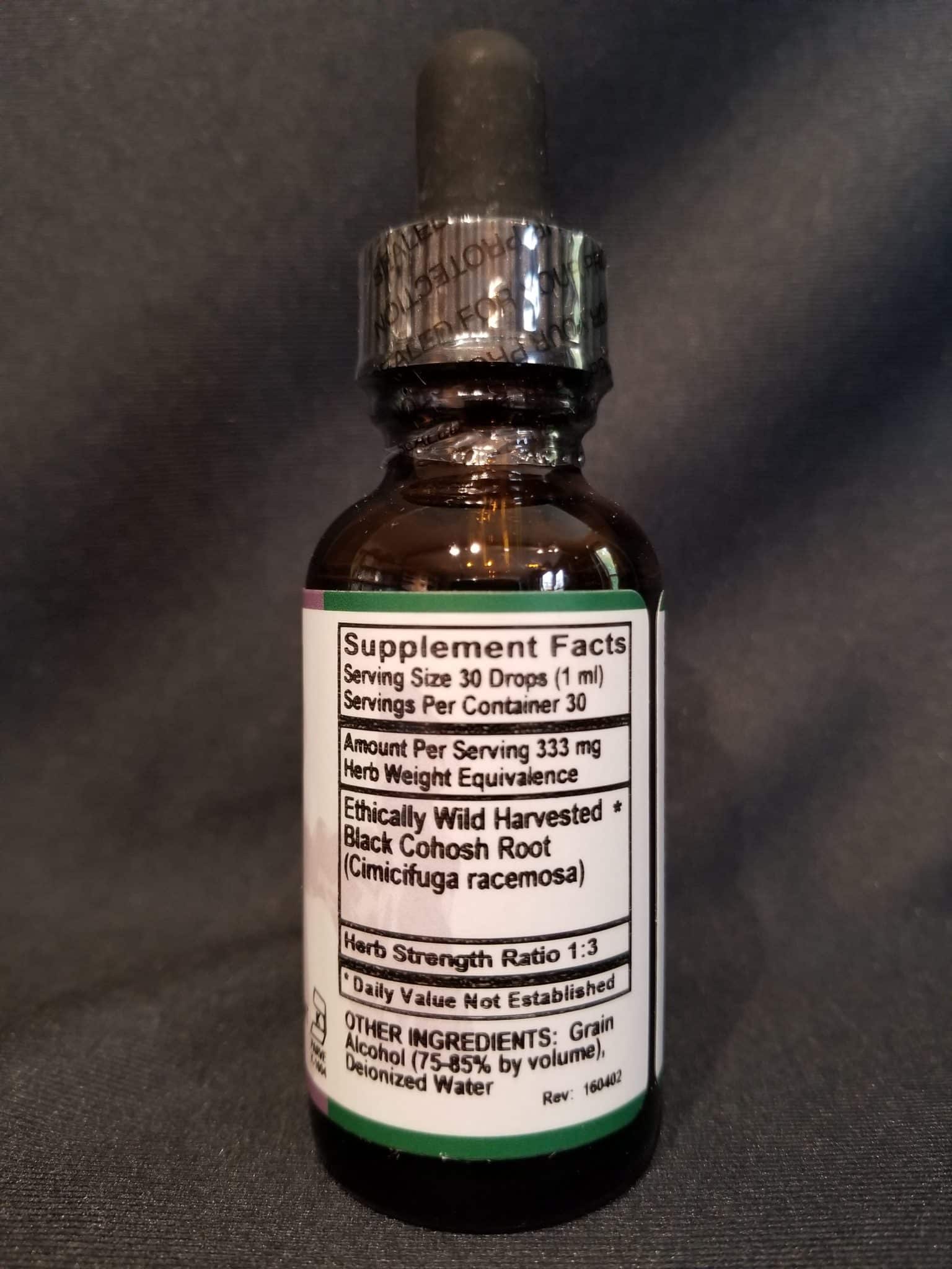 Black Cohosh Liquid Extract 1oz. - Image 2