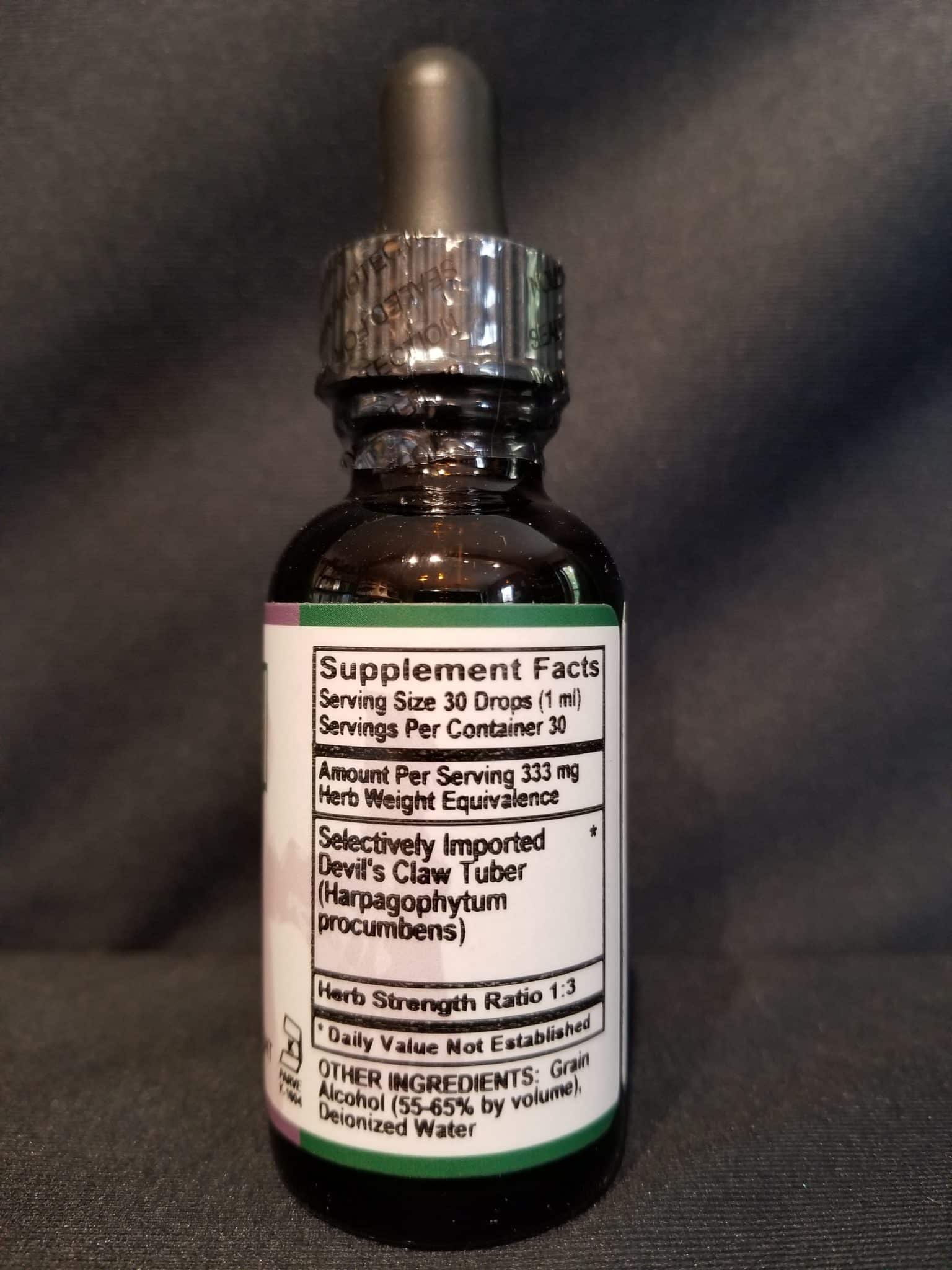 Devil's Claw Liquid Extract 1oz. - Image 2