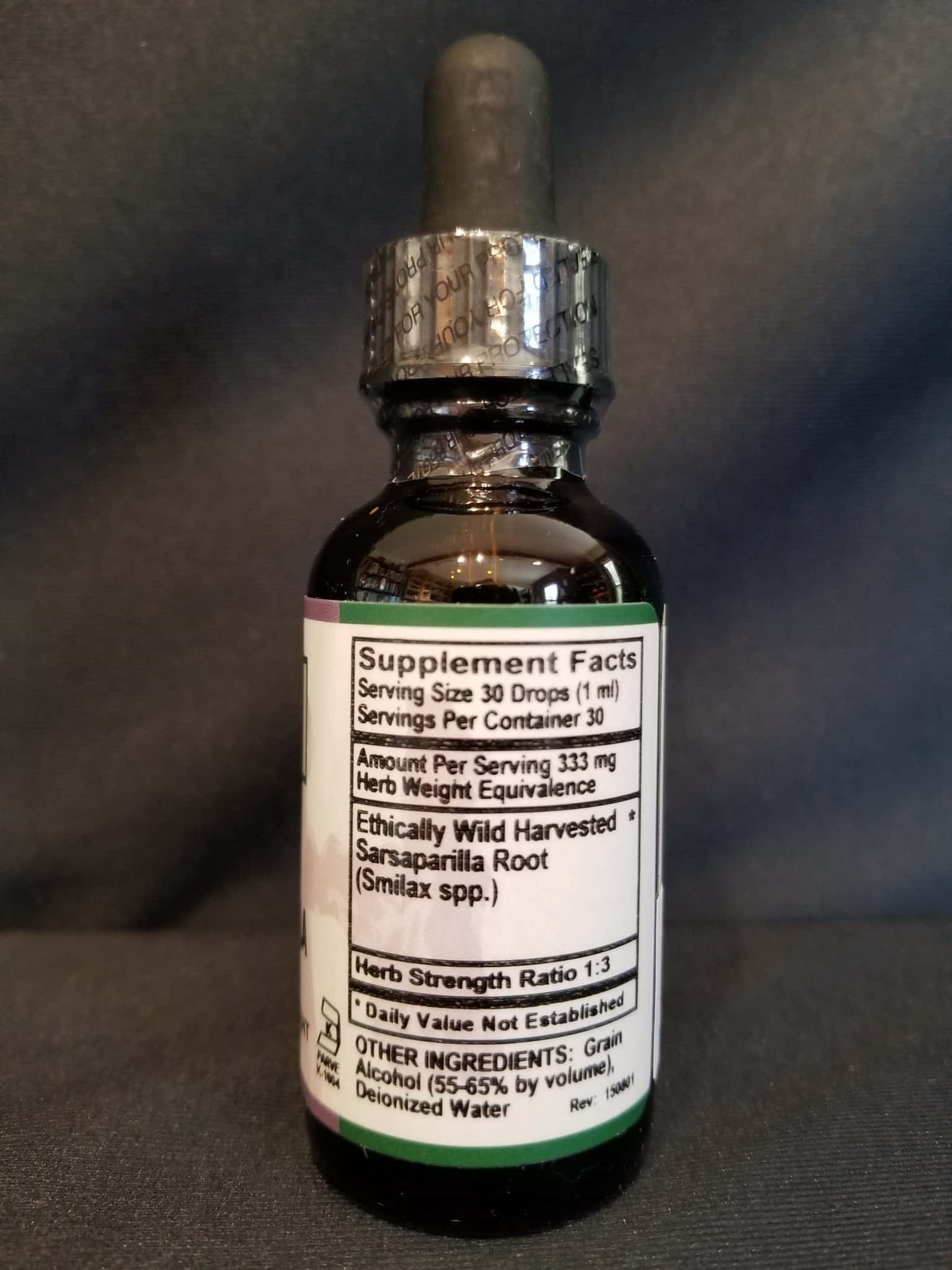 Sarsaparilla Liquid Extract 1oz. - Image 2