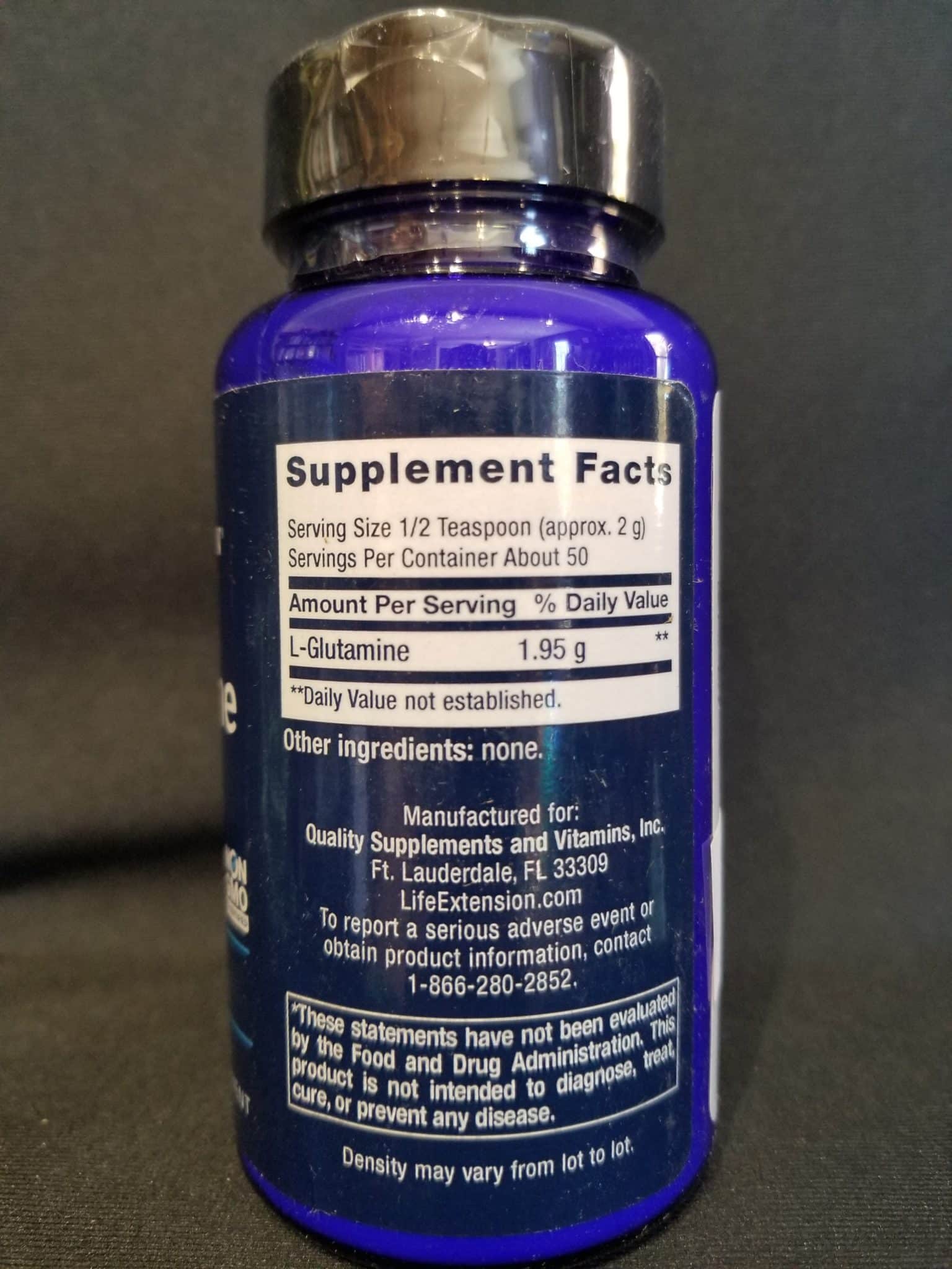 L-Glutamine Powder 3.53oz. - Image 2