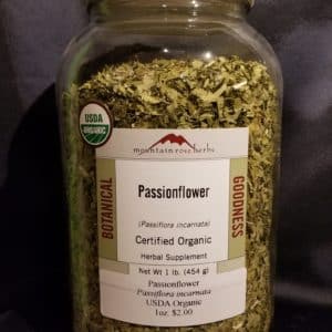 Passionflower, Organic, 1oz. bag