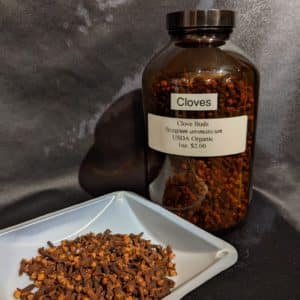 Clove Buds, Organic, 1oz. bag
