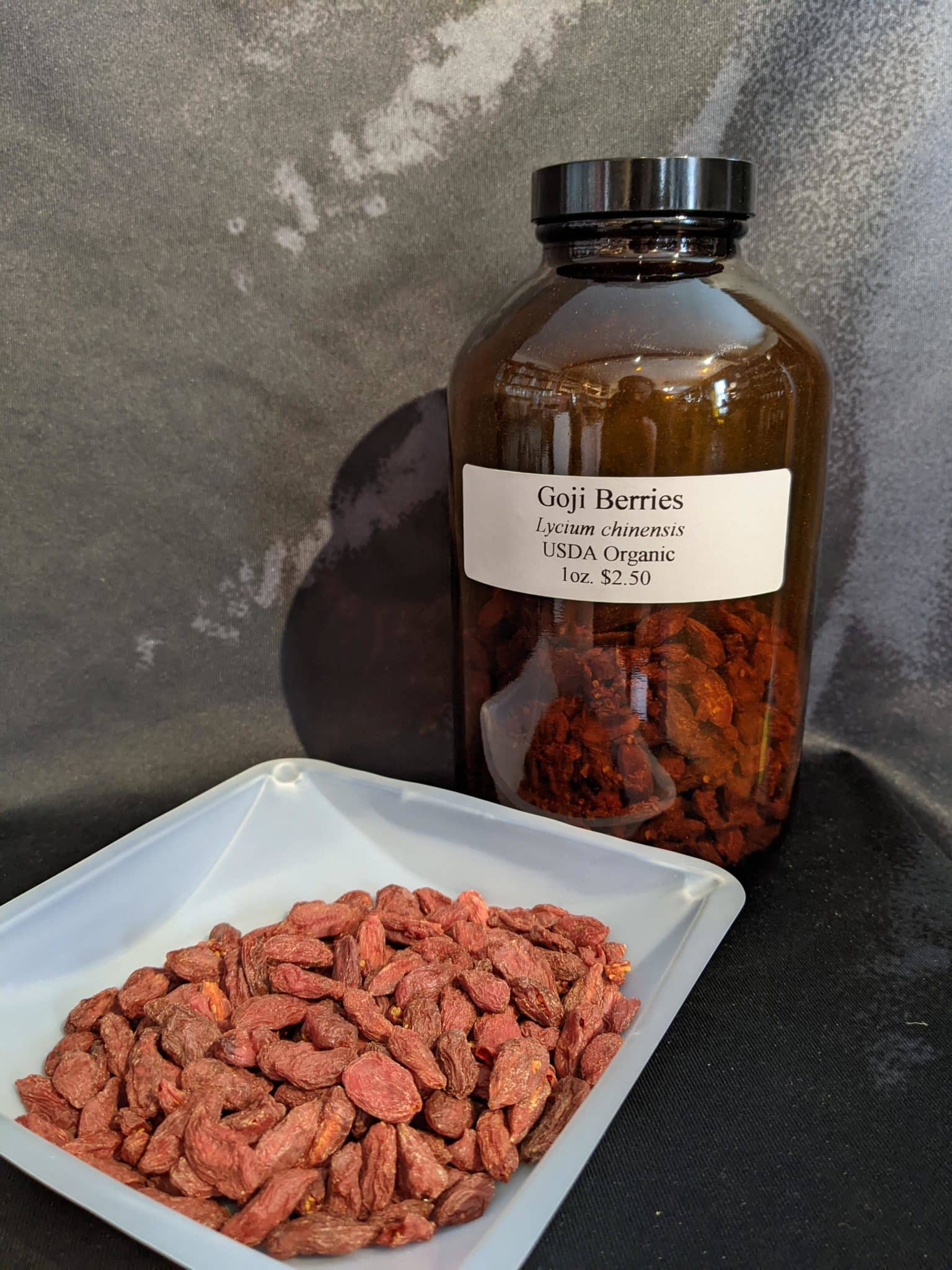 Goji Berries, Organic, 1oz. bag