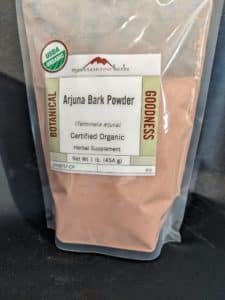 Bag of Arjuna powder
