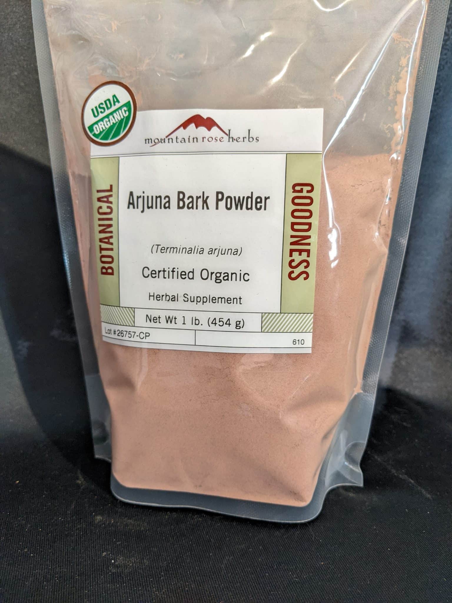 Bag of Arjuna powder