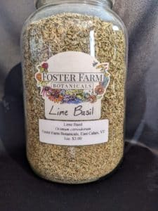 Jar of Lime Basil
