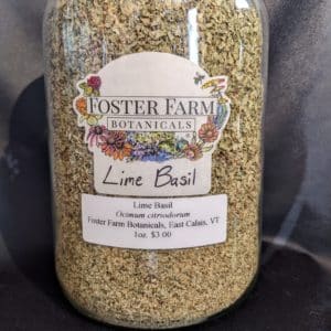 Jar of Lime Basil
