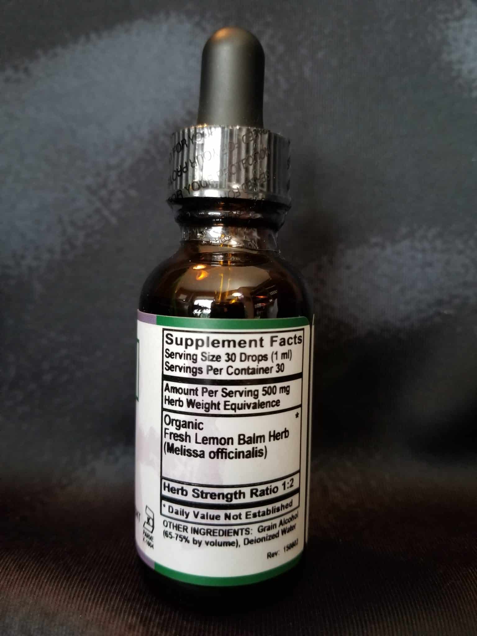 Lemon Balm Tincture 1oz. - Image 2