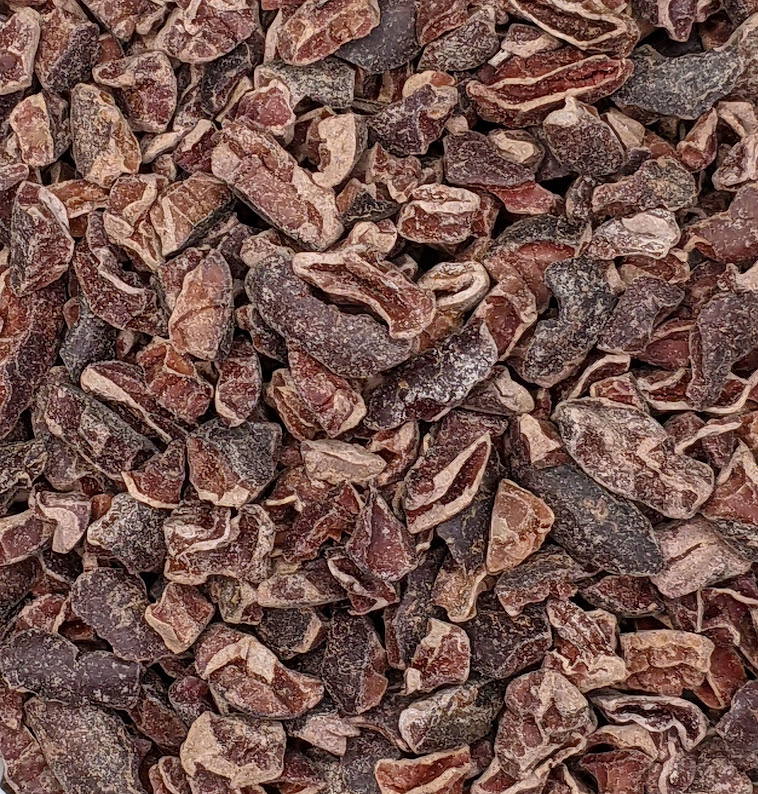 Cacao Nibs, Roasted, Organic, 1oz.