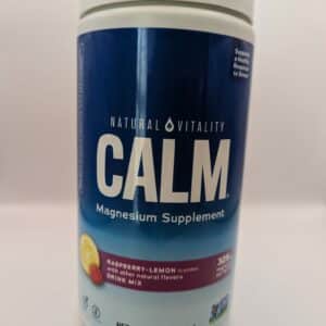 Calm Magnesium Powder 16oz Raspberry Lemon Flavor