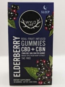 Elderberry Gummies front