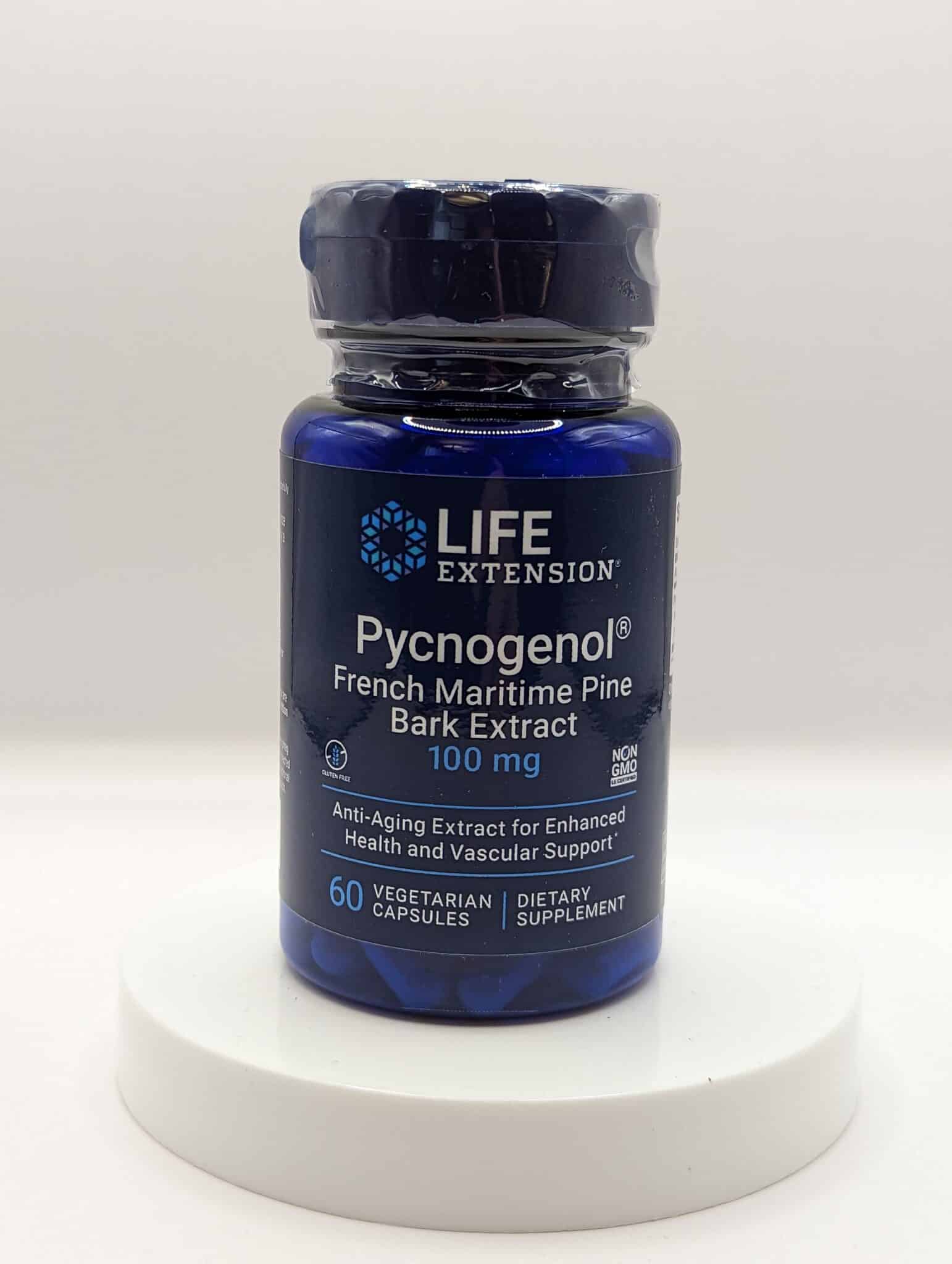 Pycnogenol French Maritime Pine Bark Extract 100 mg 60 capsules
