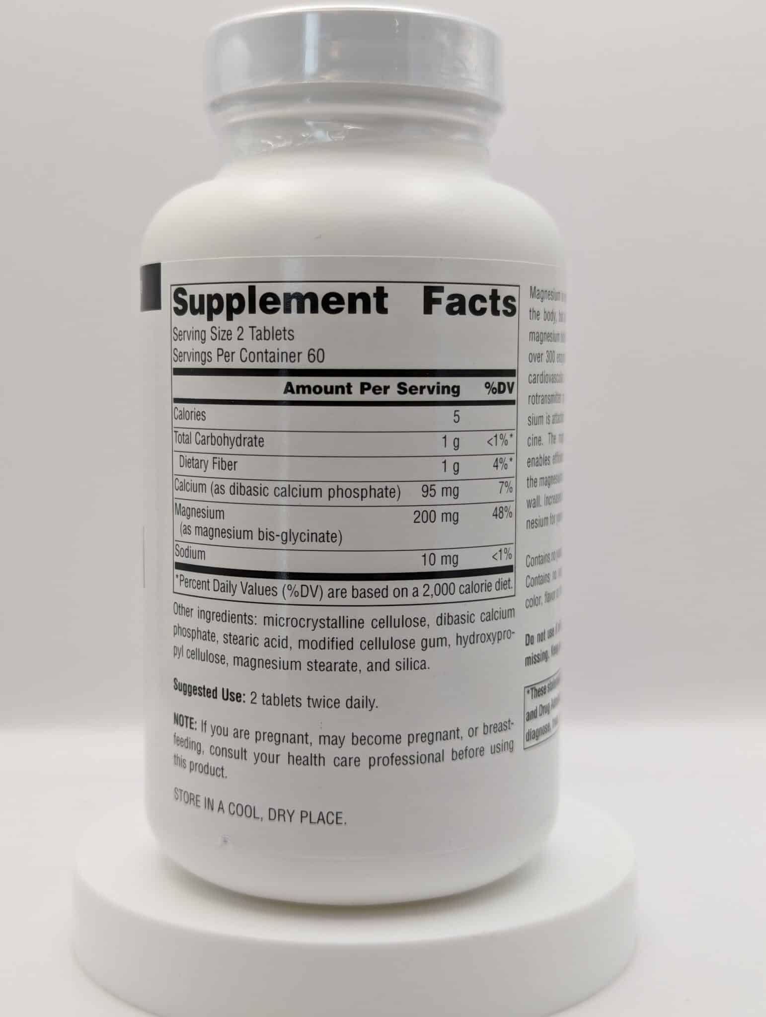 SN Mag Glycinate back
