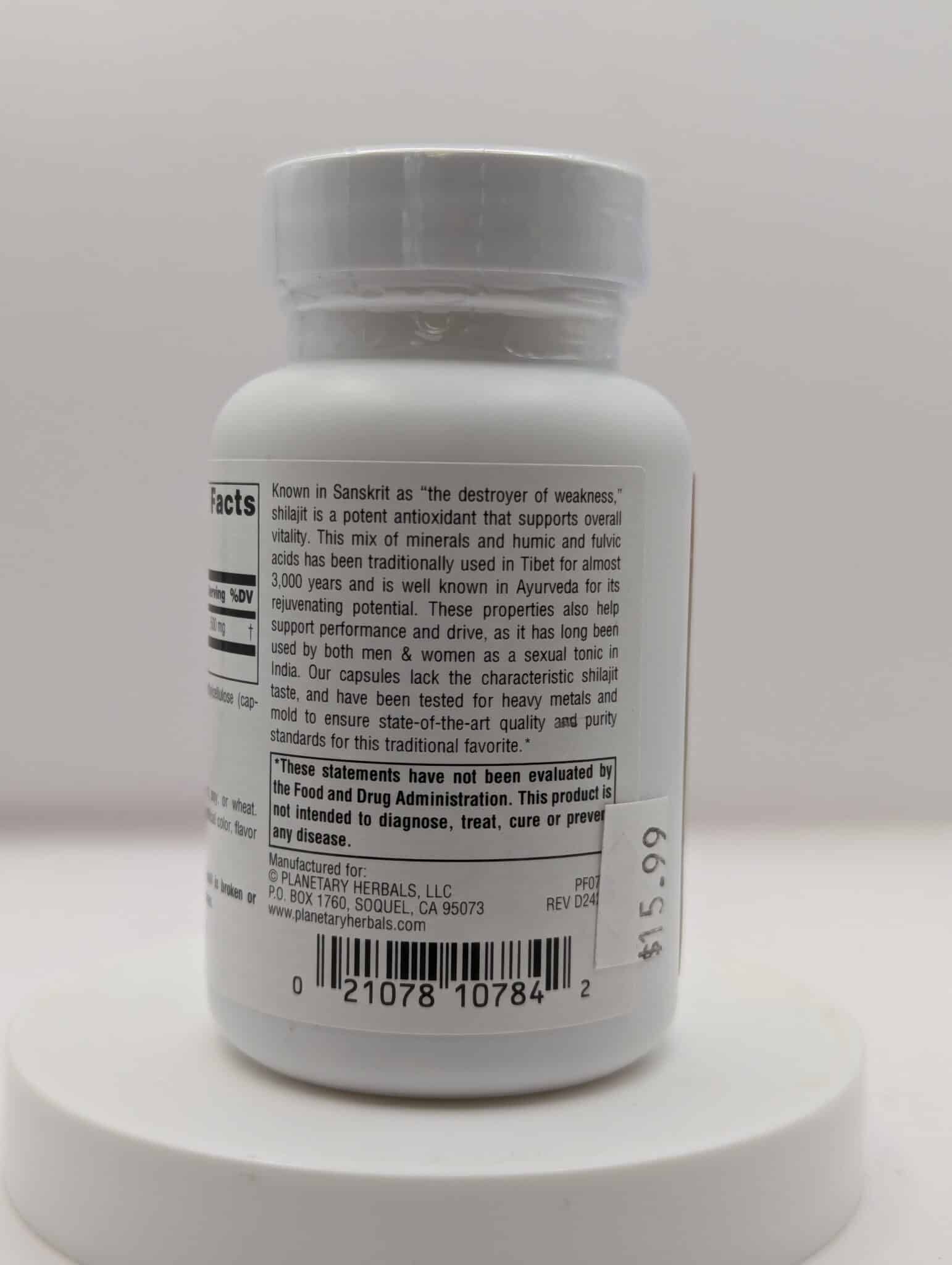 Shilajit side
