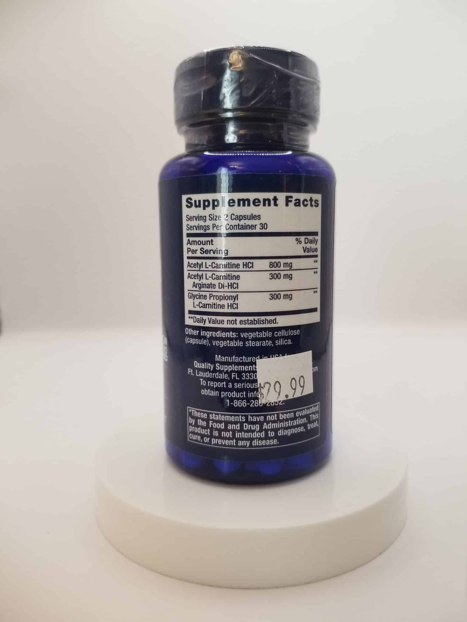 Carnitine Back