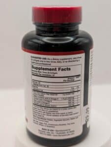 Flax Seed Oil 3000mg Softgels by Olympian Labs – Cold Pressed, High Lignan Omega-3 Supplement