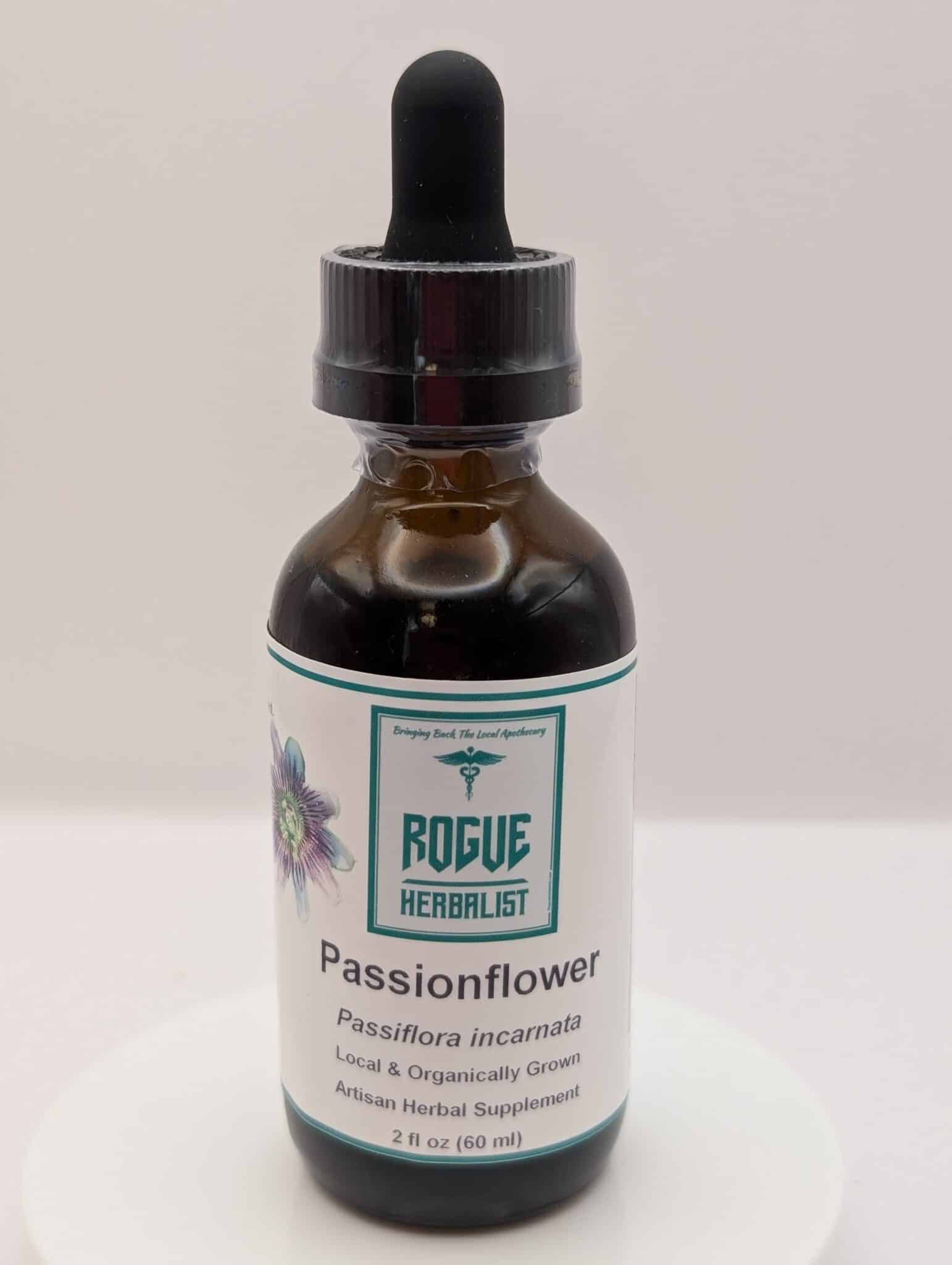 Organic Passionflower Tincture 2oz – Calming Herbal Support