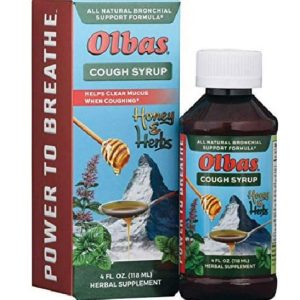 Olbas Cough Syrup: The Swiss Bronchial Support Formula 4oz
