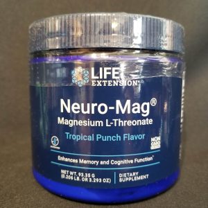 Neuro-Mag Magnesium L-Threonate Tropical Punch Powder 3.293oz.
