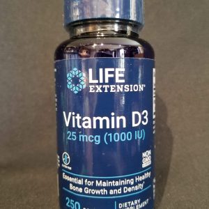 Vitamin D-3 25mcg (1000iu) 250 softgels