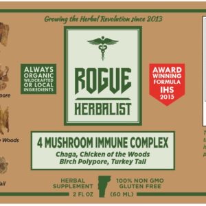 Four Mushroom Immune Complex 2oz.