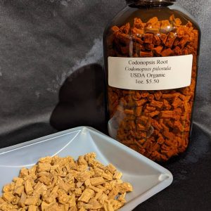 Codonopsis Root, Organic, 1oz. bag
