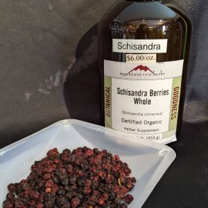 Schisandra Berries, Organic, 1oz. bag