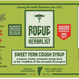 Sweet Fern Cough Syrup 2oz.