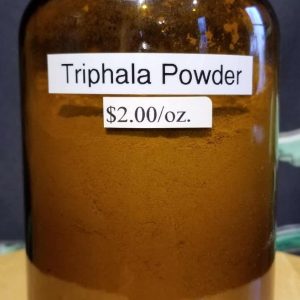Triphala Powder, Organic, 1oz. bag